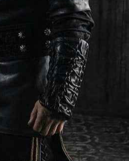 Ragnar medieval leather bracers (Vikings s3)