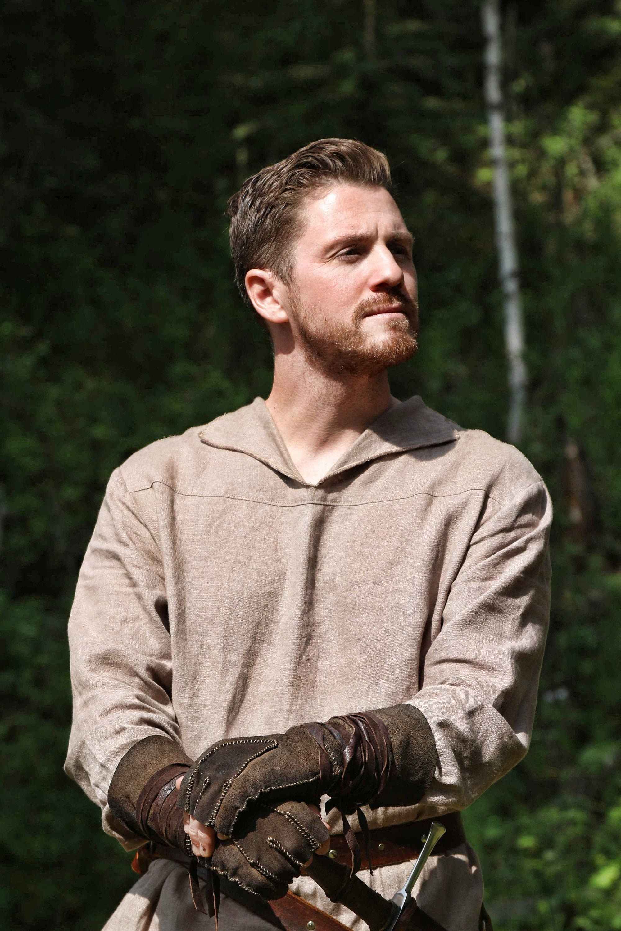 Medieval linen tunic