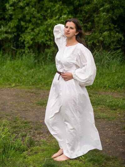 Medieval viking cotton underdress "Frigg"