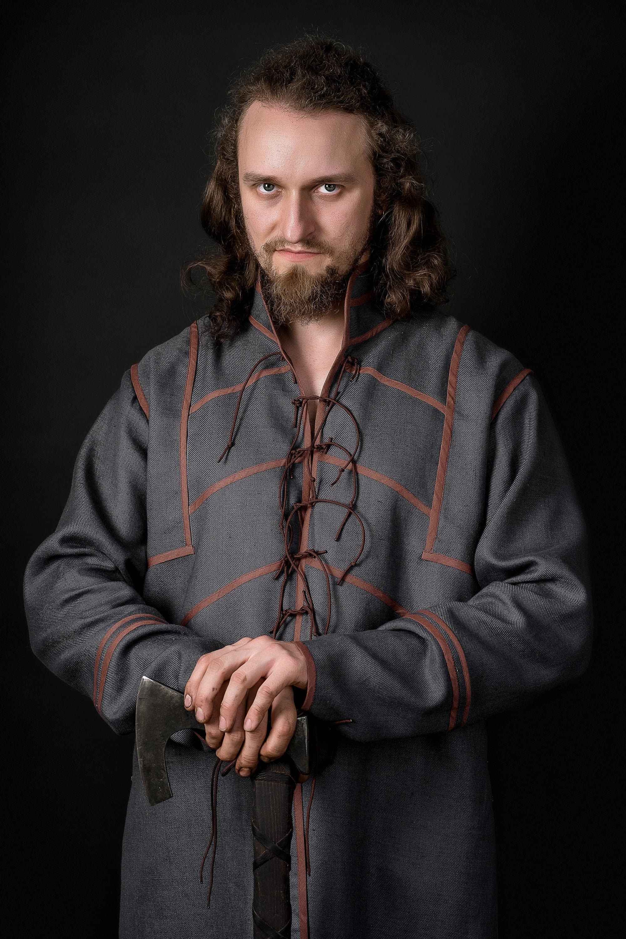 Medieval linen tunic