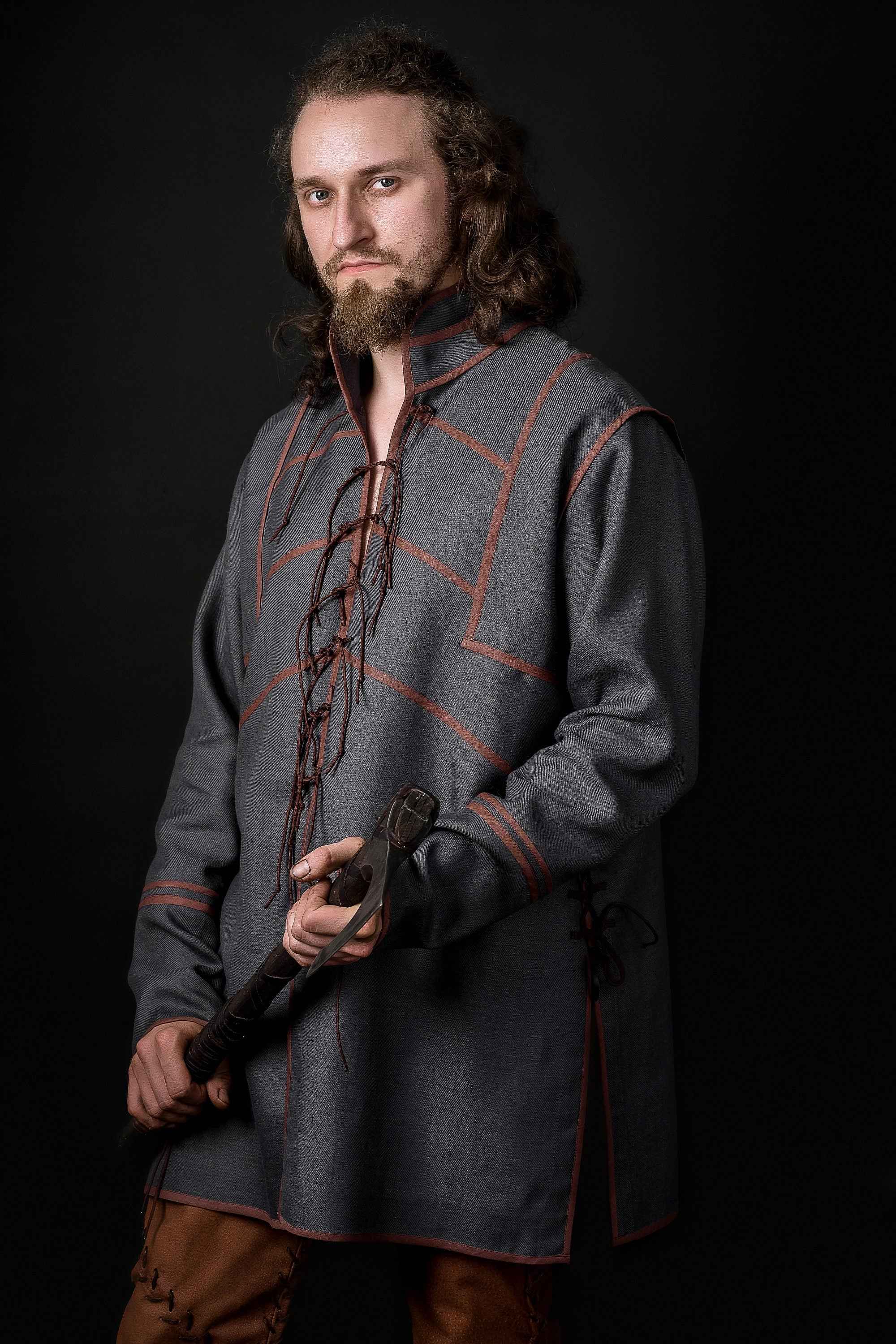 Medieval linen tunic
