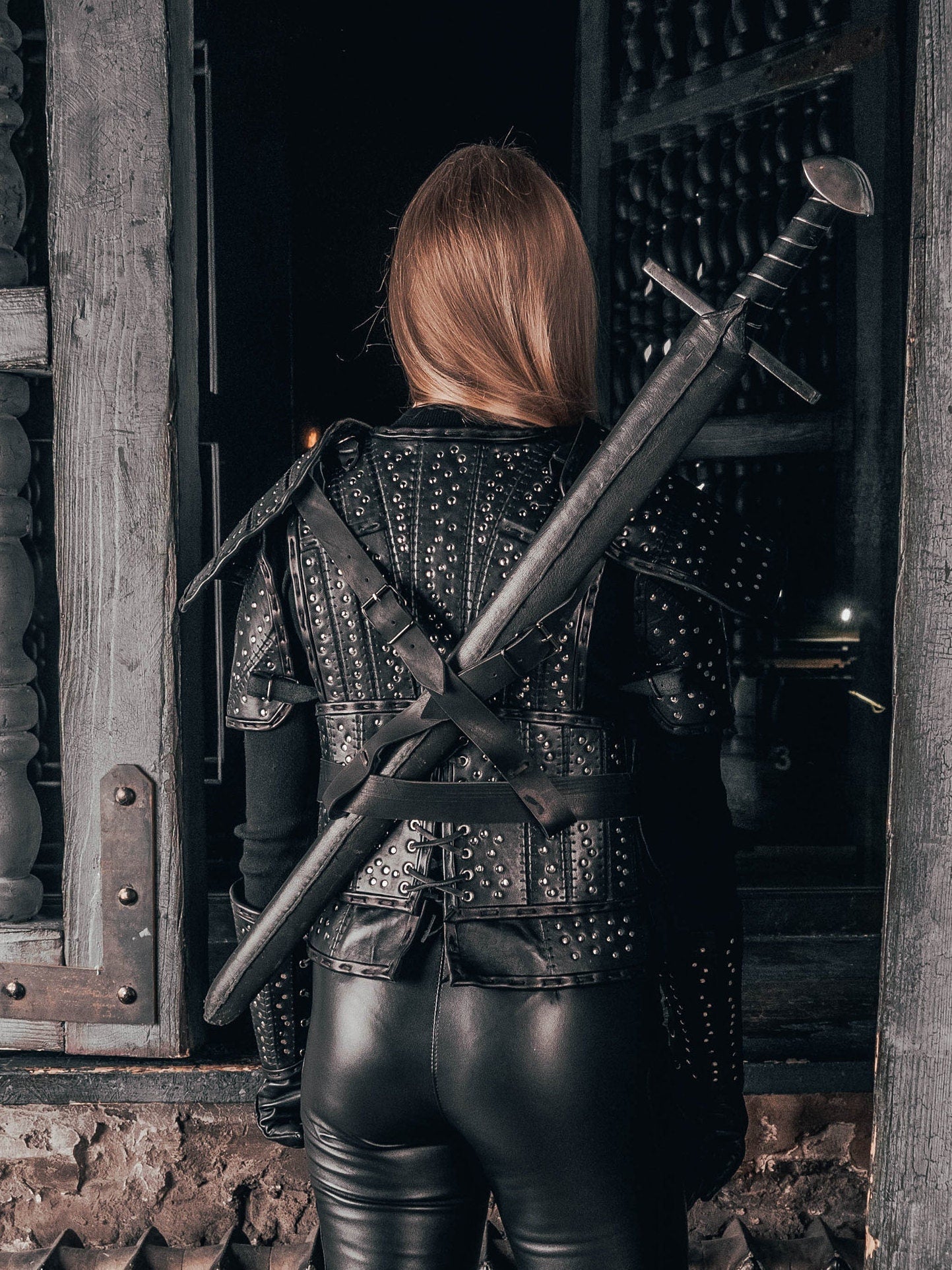 Woman witcher costume (Geralt of Rivia)