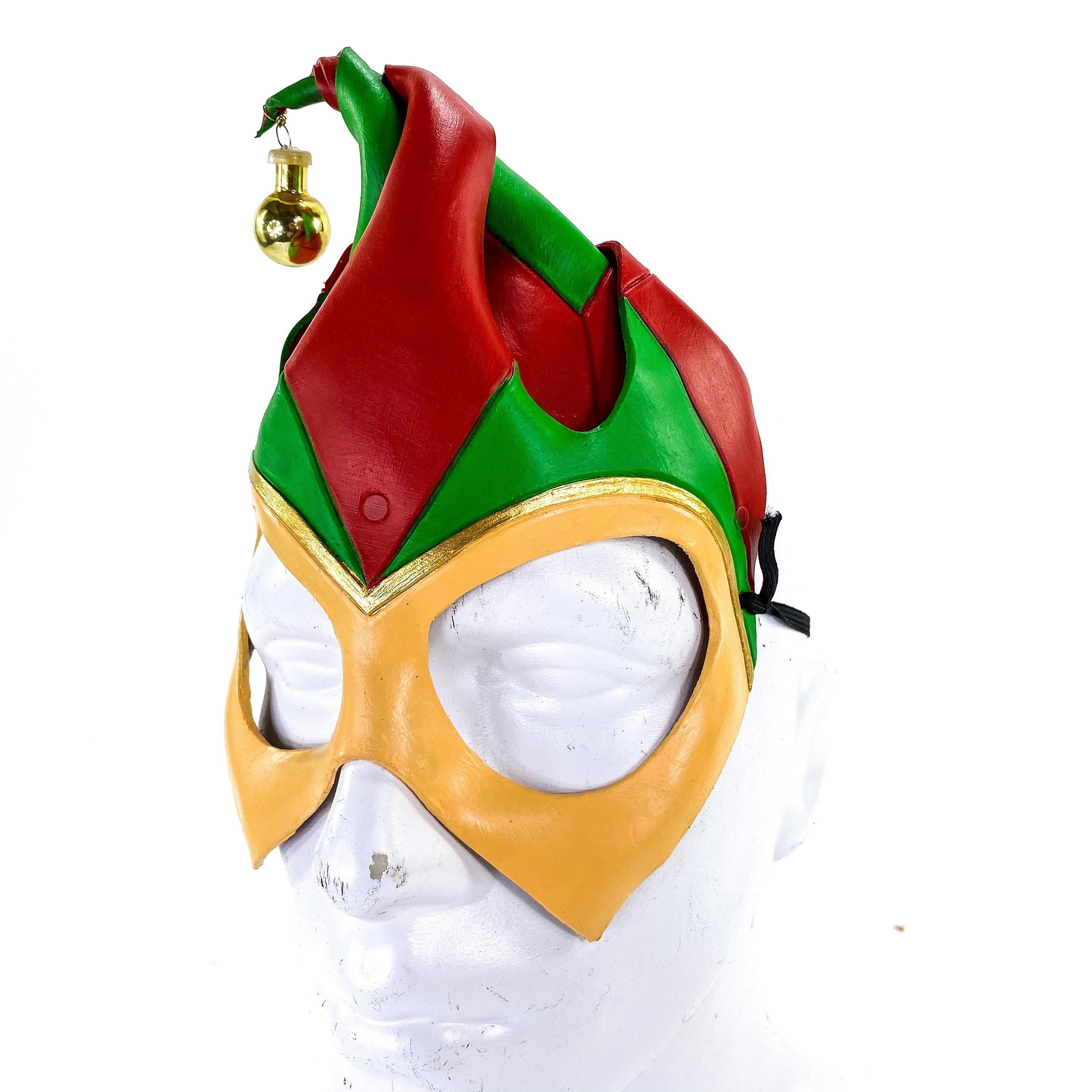 Handmade Genuine Leather Elf Mask