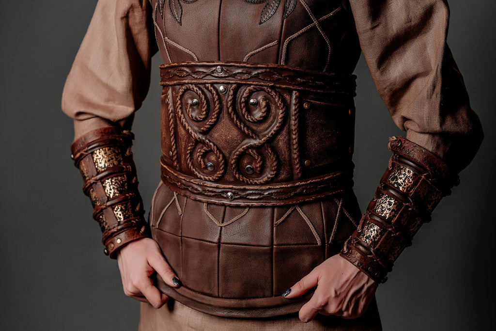 Porunn wide corset belt (Vikings)