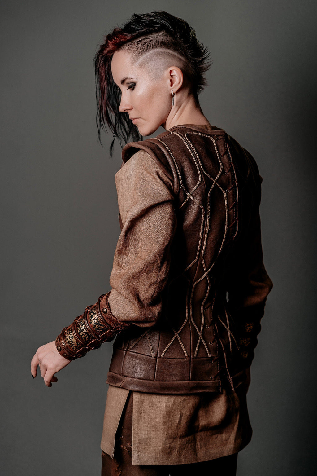 Porunn leather vest (Vikings)