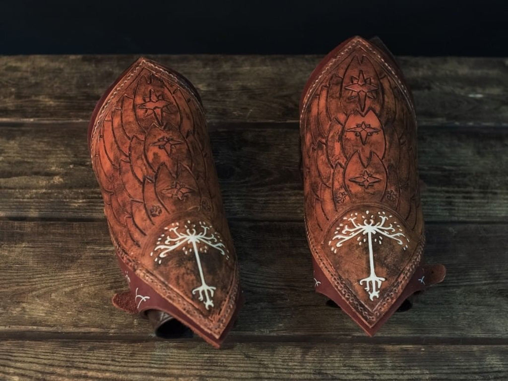 Boromir leather bracers (Lord of the Rings)