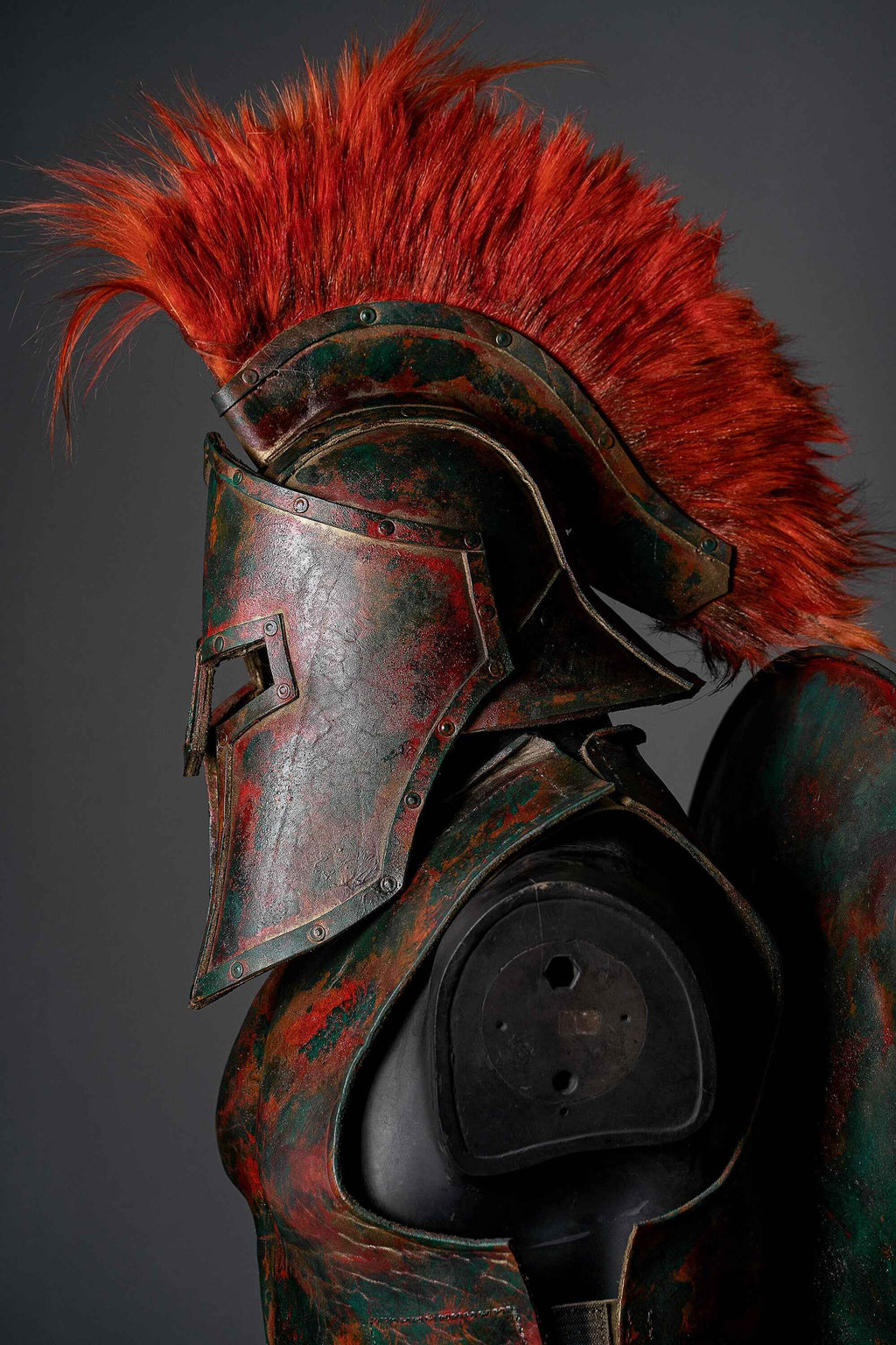 King Leonid spartan helmet (300 Spartans)