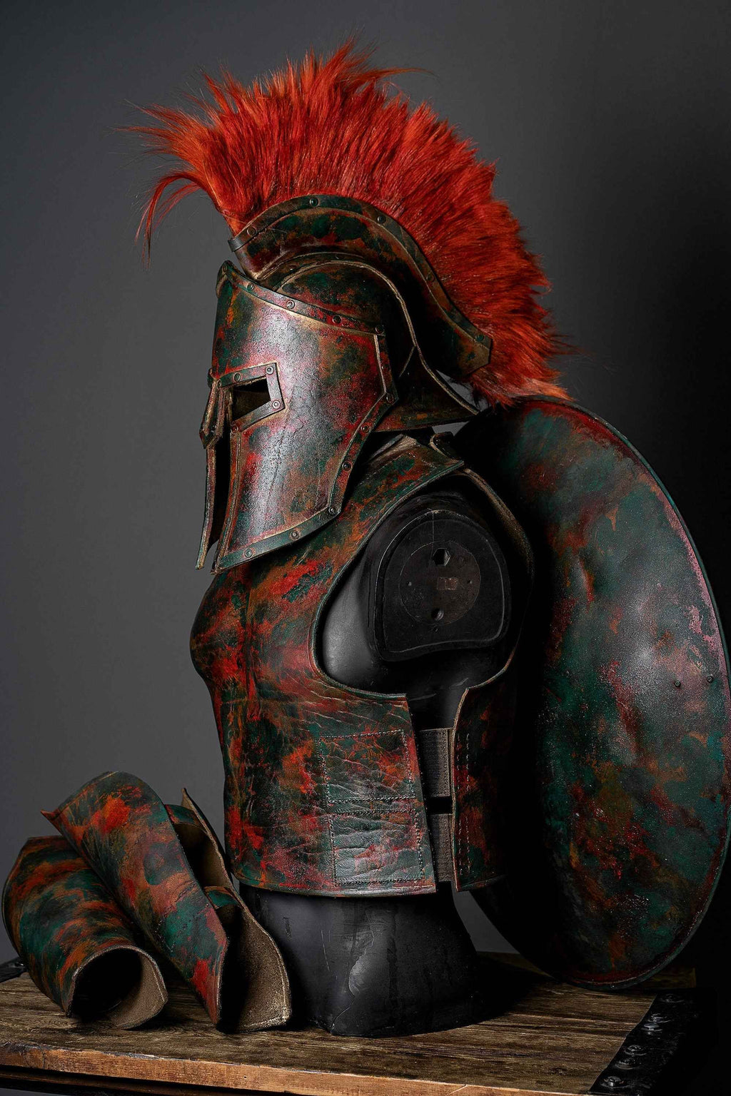 King Leonid spartan helmet (300 Spartans)