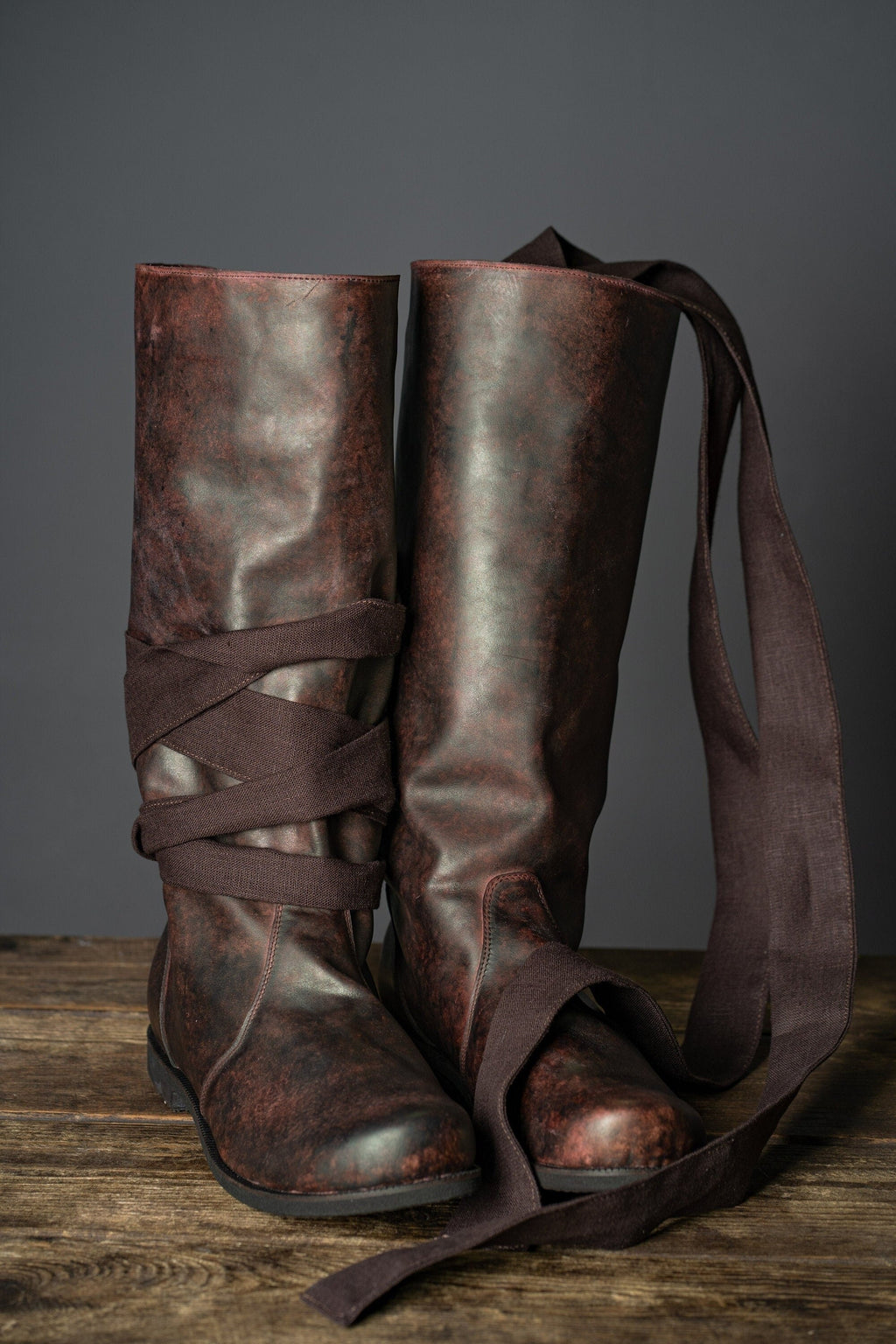 Ragnar leather boots (Vikings)