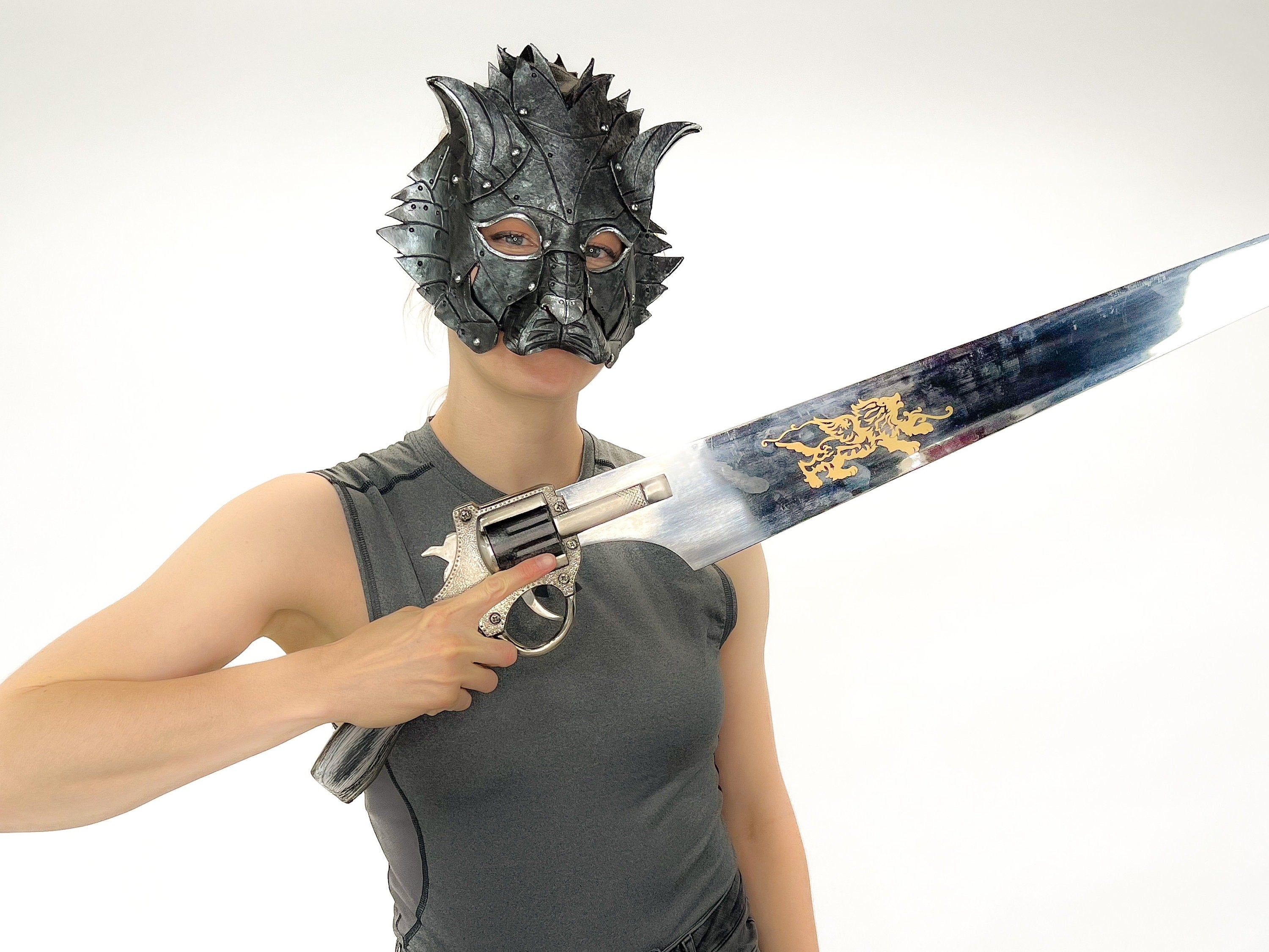 Feline Silver Handmade Genuine Leather