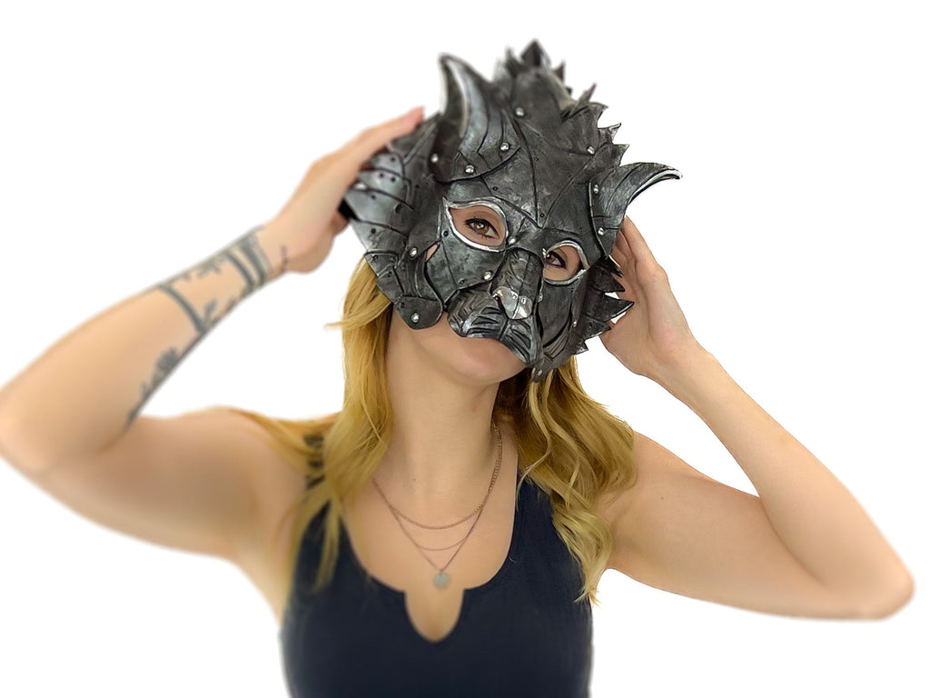 Feline Silver Handmade Genuine Leather