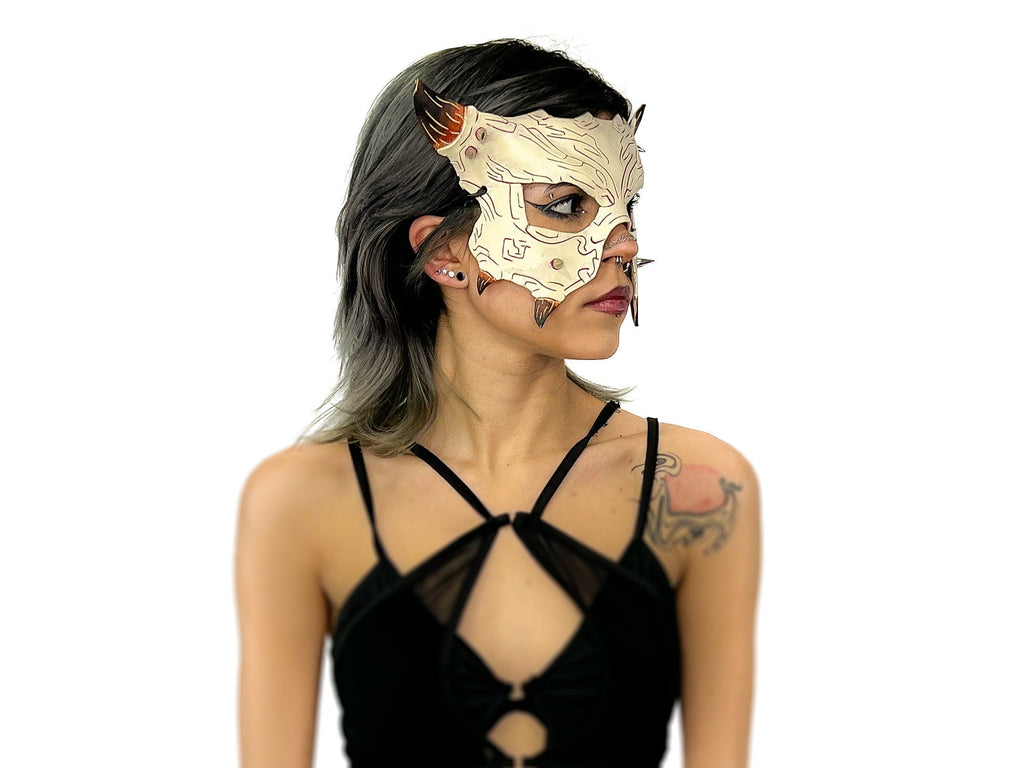 Handmade Genuine Leather Mask