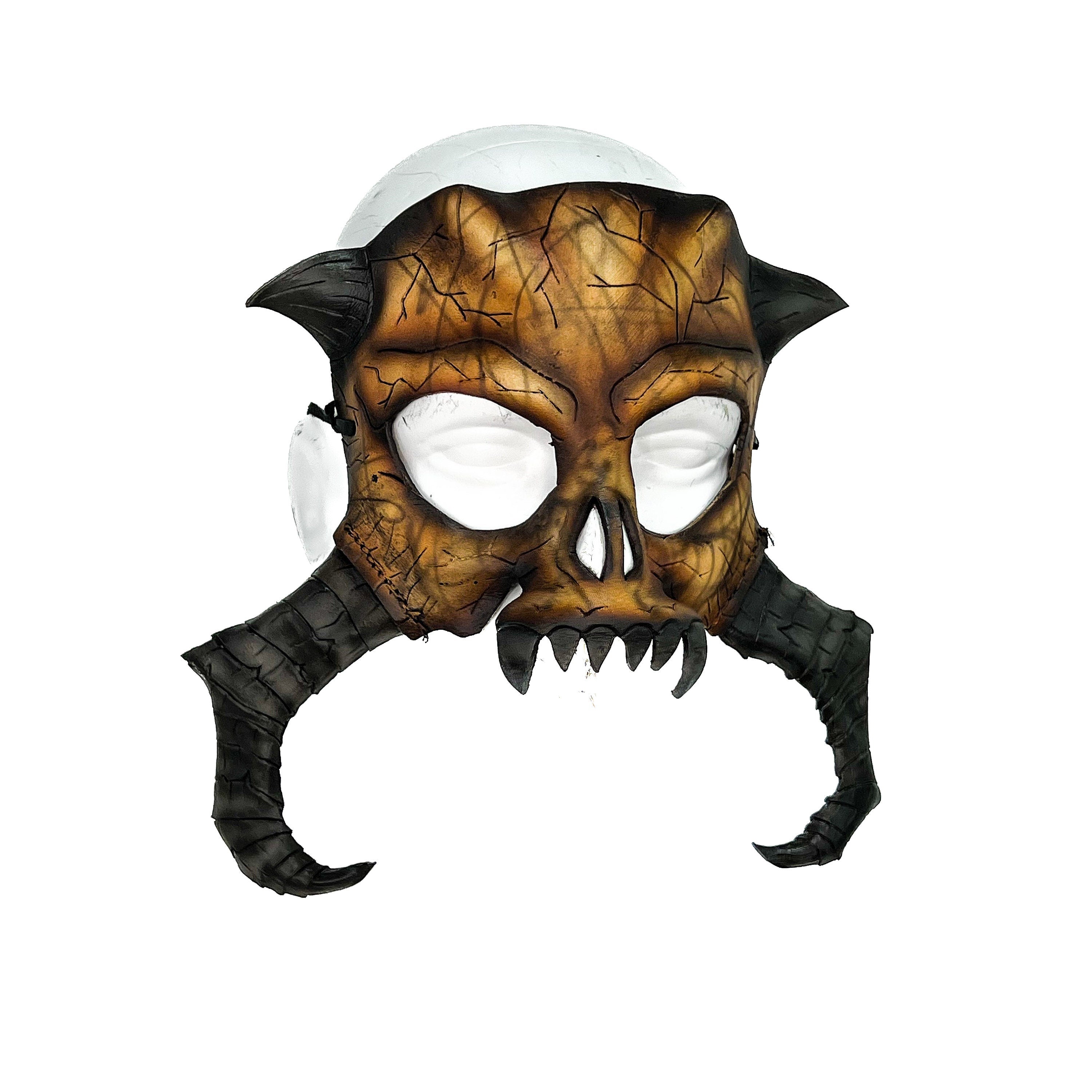 Beast Skull Handmade Genuine Leather Mask