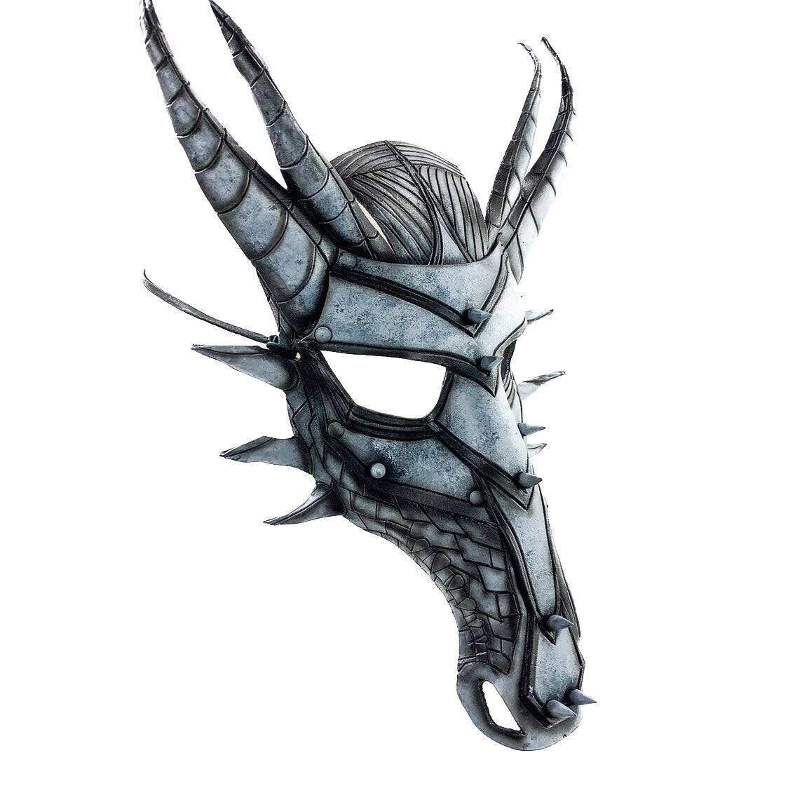 Dragon Handmade Genuine Leather Mask