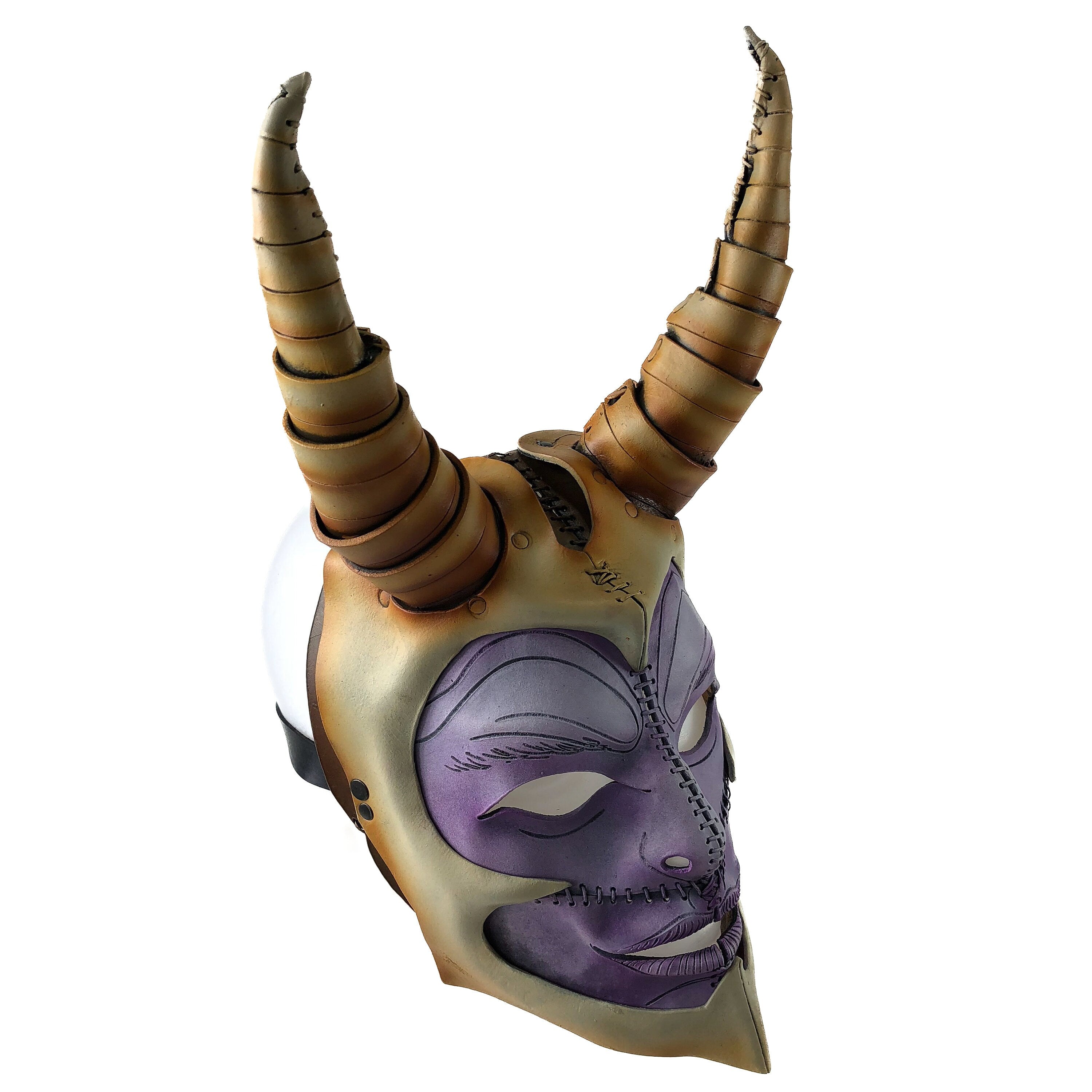 Warhammer Handmade Genuine Leather Mask