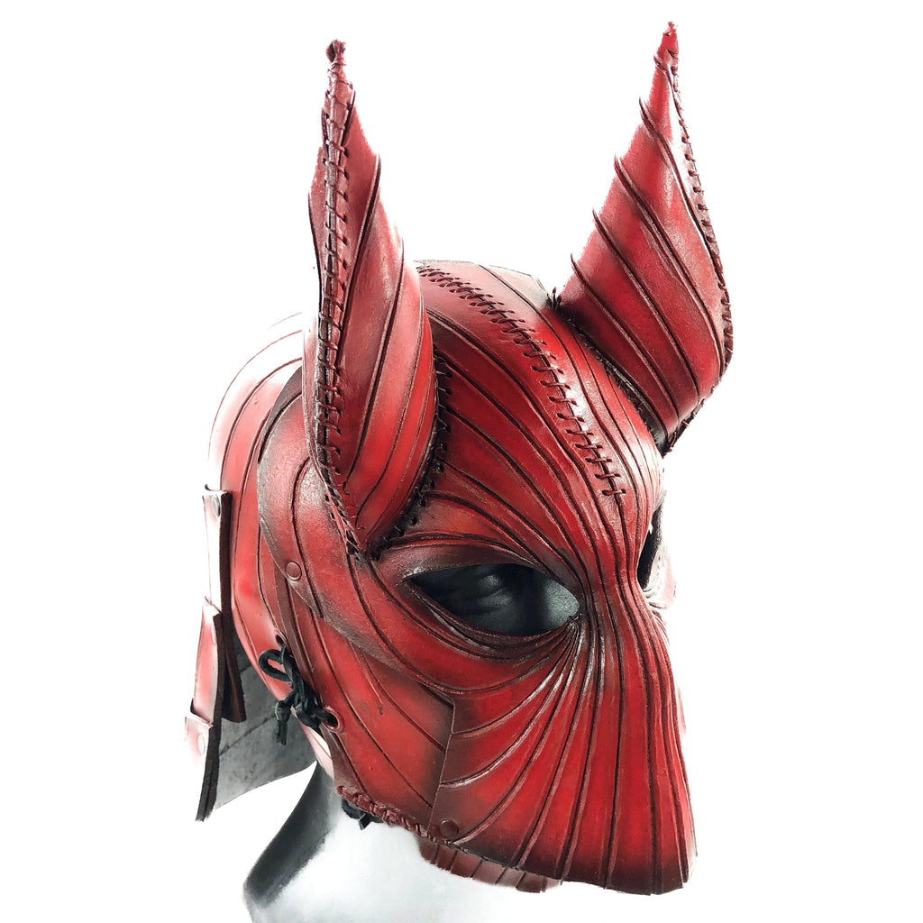 Dracula Handmade Genuine Leather Mask