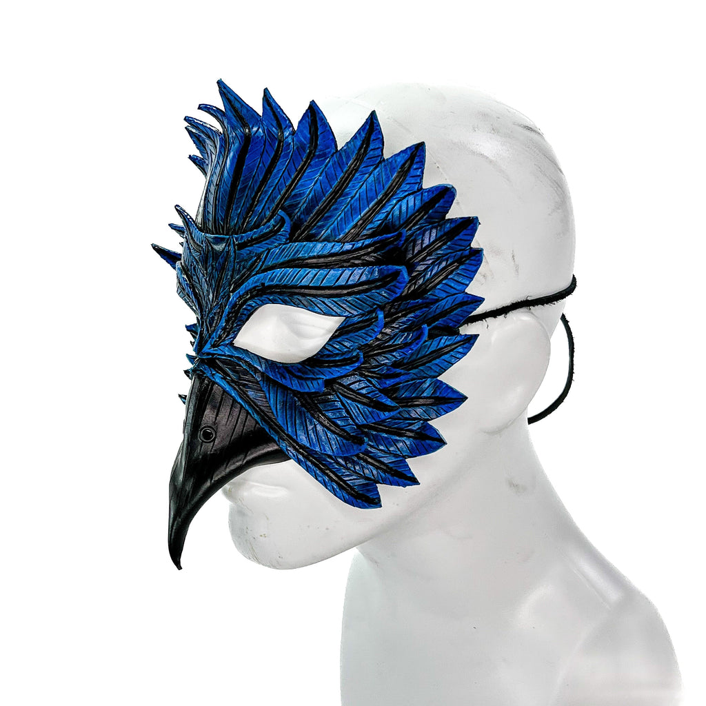 Bluebird Handmade Genuine Leather Mask