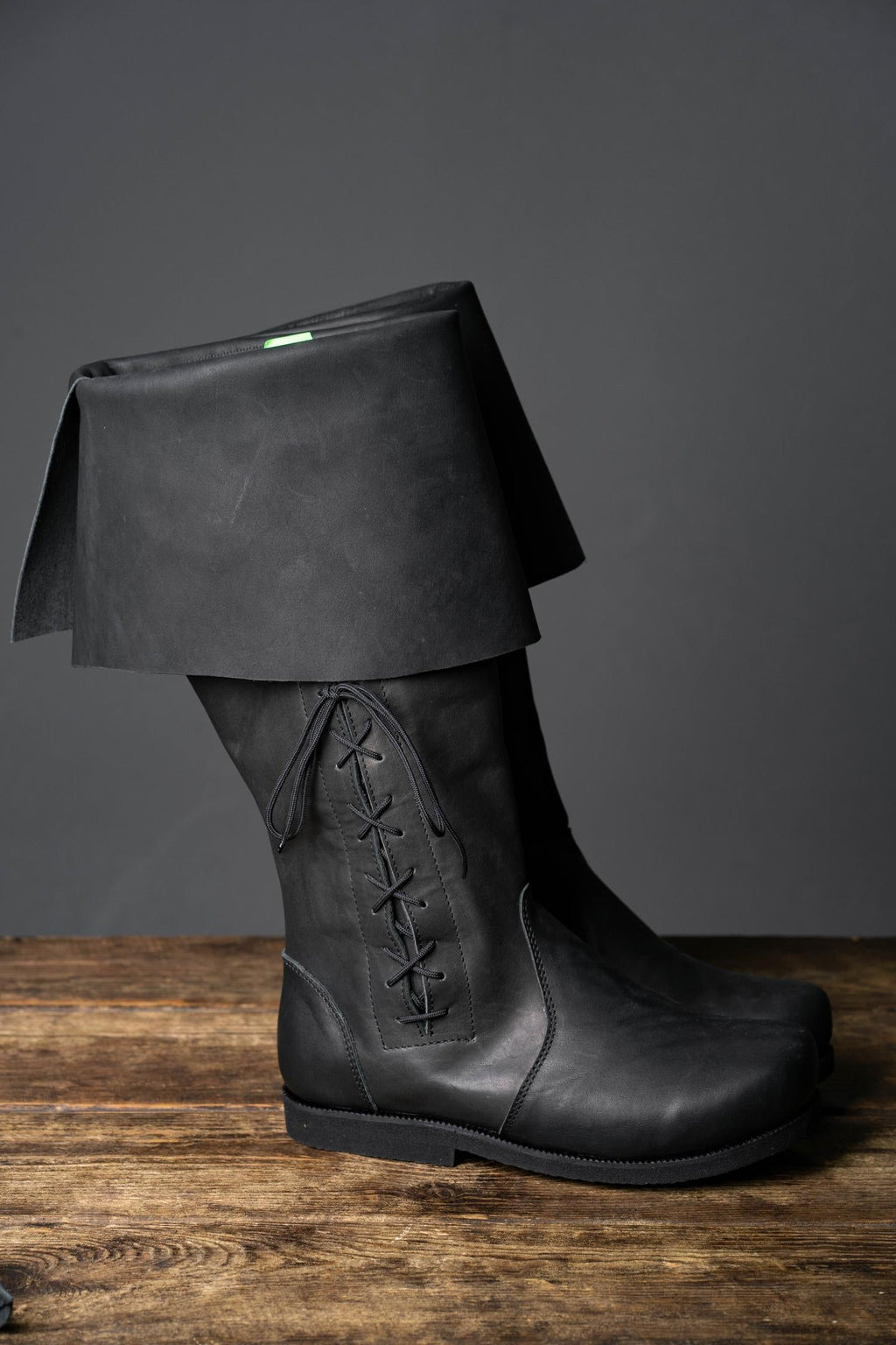 Medieval Black Boots "Ranger"