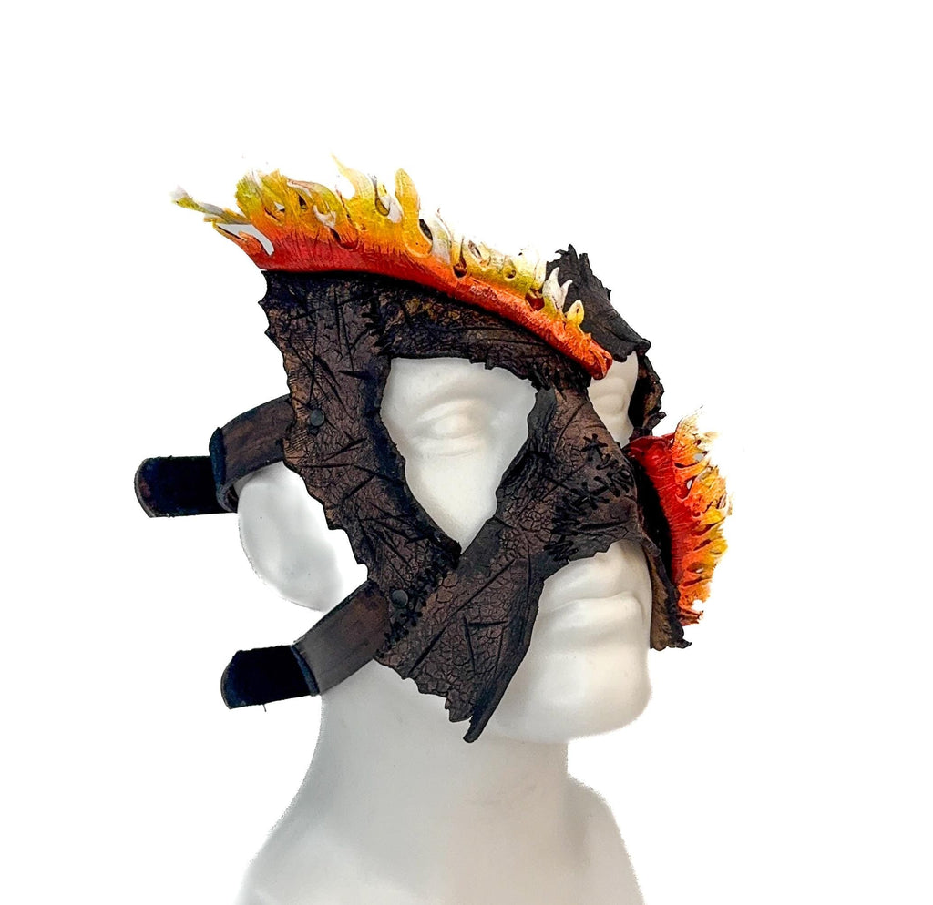 In Flames - Handmade Mask for Halloween, Performance or Cosplay Costume