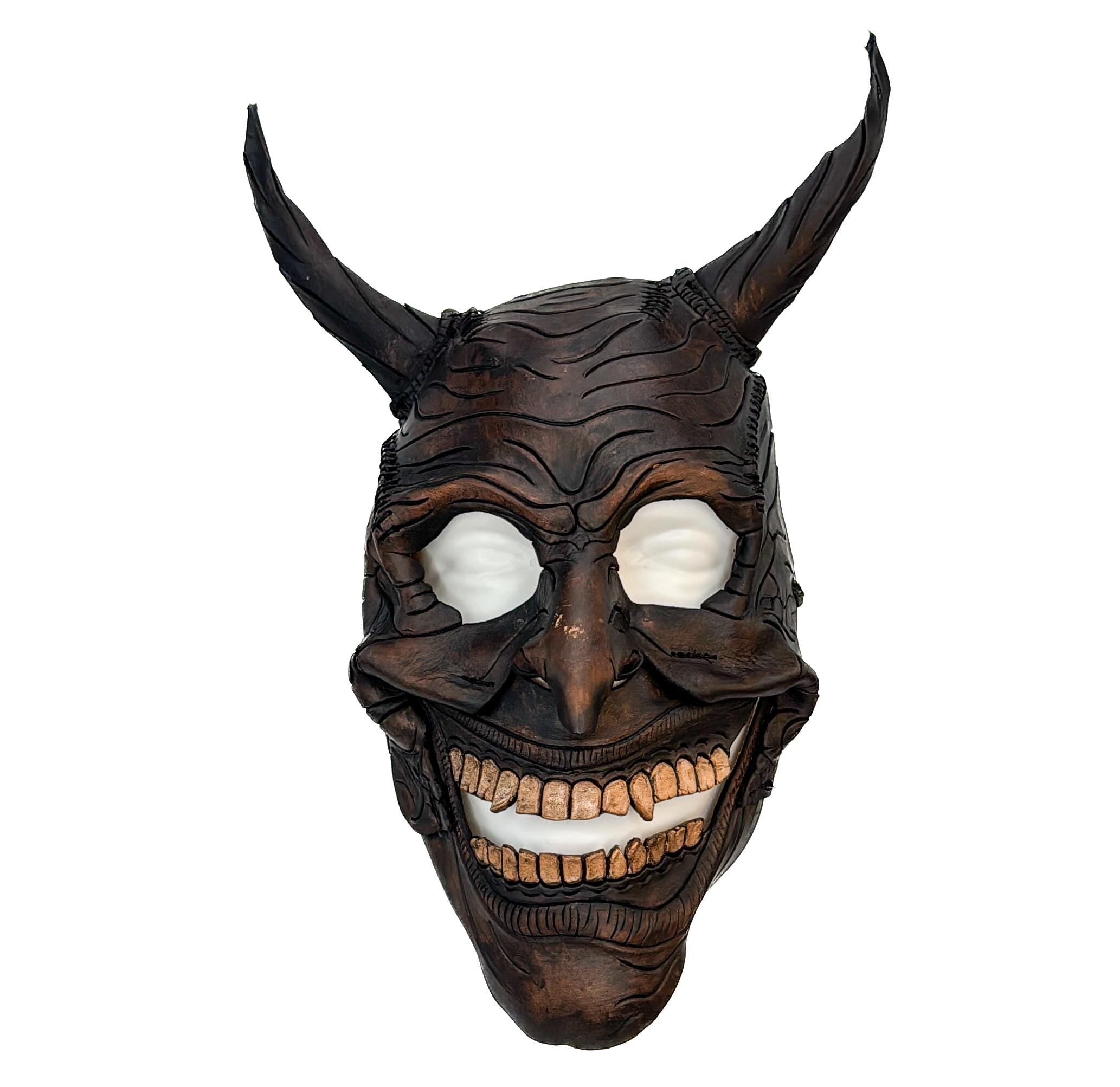 Maniacal Demon - Handmade Mask for Halloween, Performance or Cosplay Costume