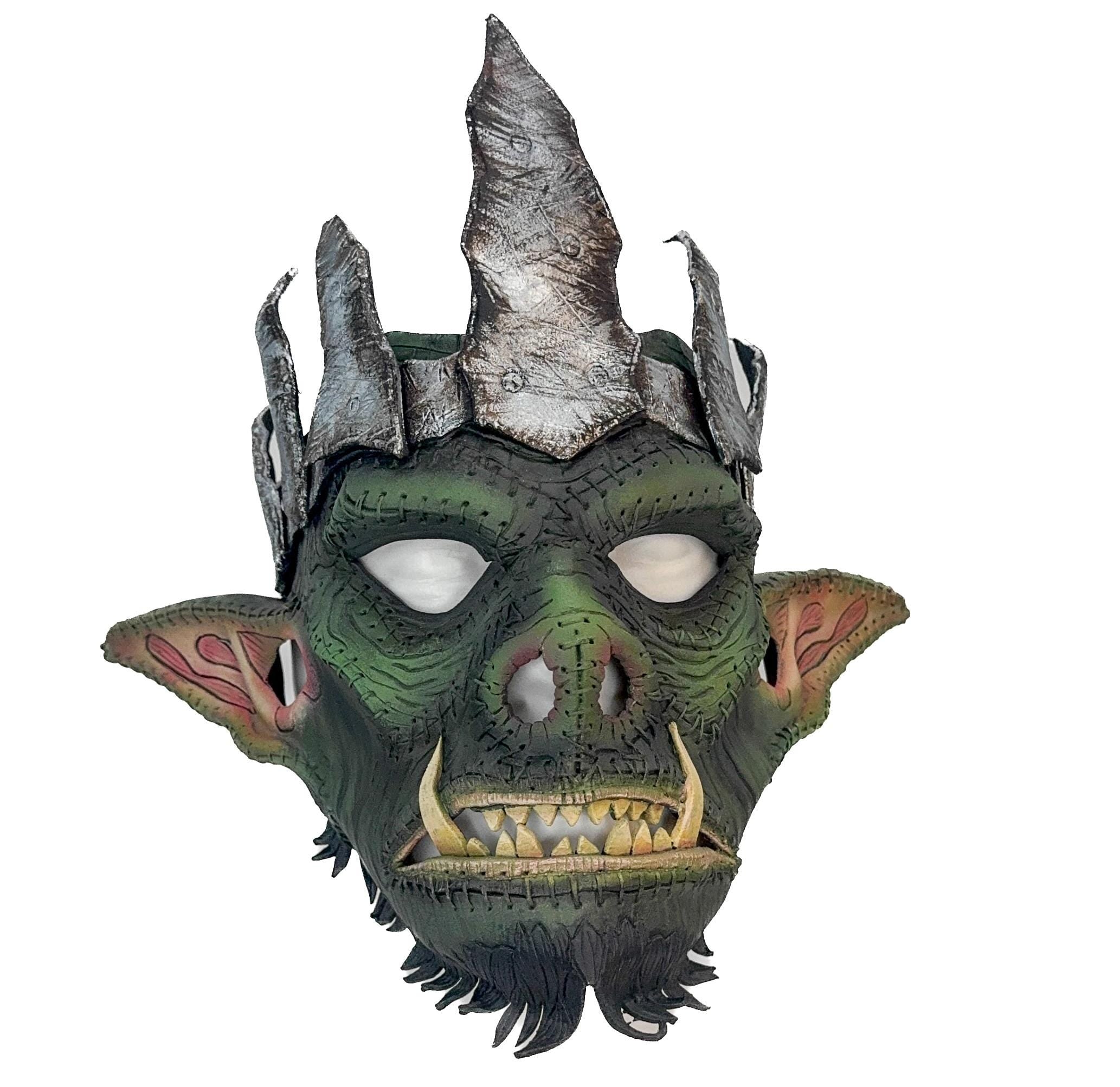 Goblin King - Handmade Mask for Halloween, Performance or Cosplay Costume