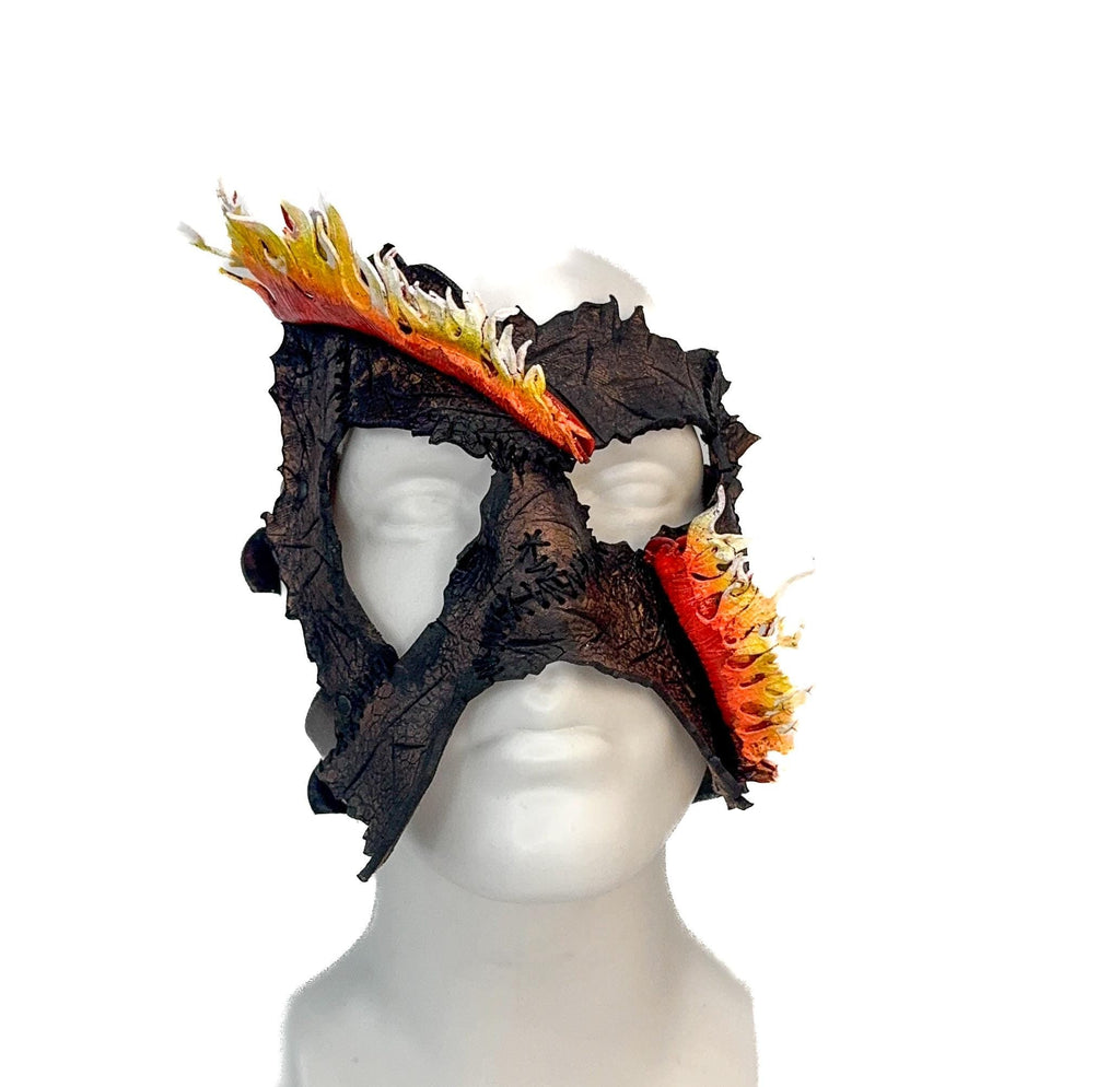 In Flames - Handmade Mask for Halloween, Performance or Cosplay Costume