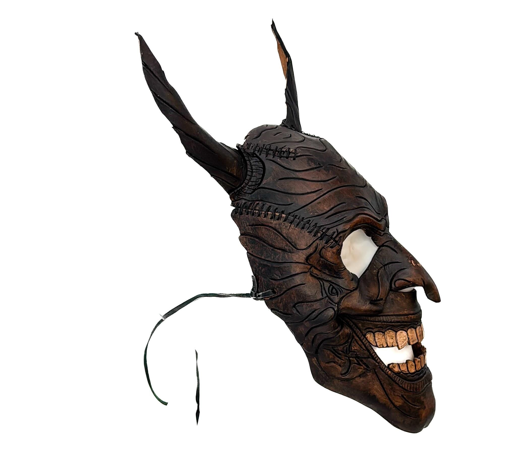 Maniacal Demon - Handmade Mask for Halloween, Performance or Cosplay Costume