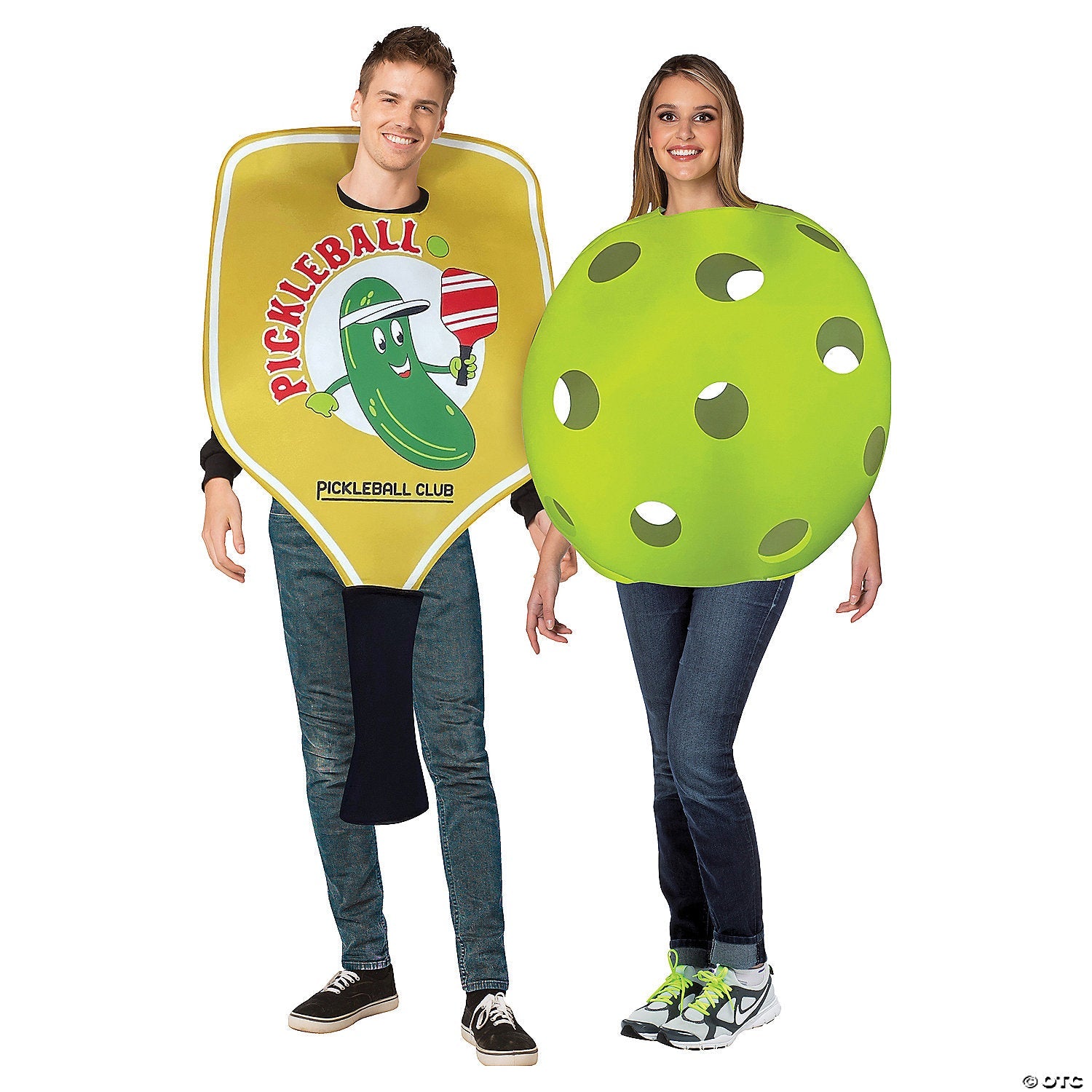Adult Pickle Ball & Paddle Couples Costumes