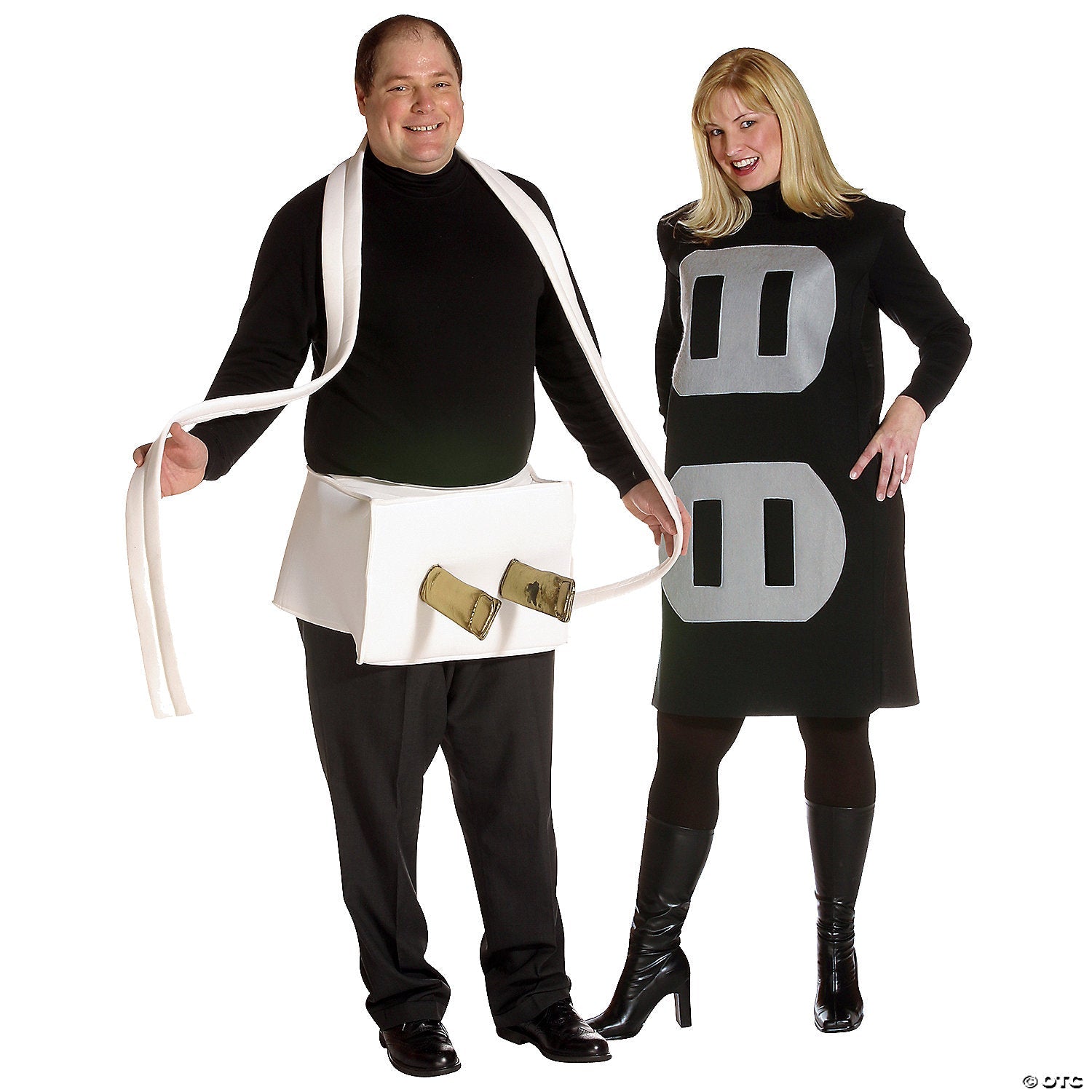 Adult Plus Size Plug And Socket Costume