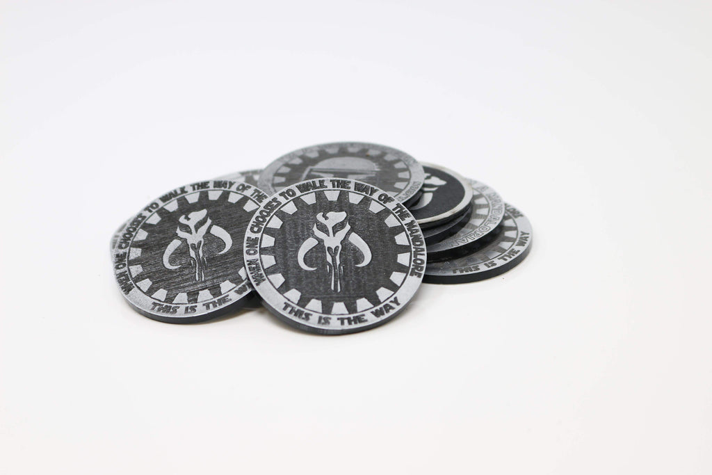 Mandalorian Challenge Coins