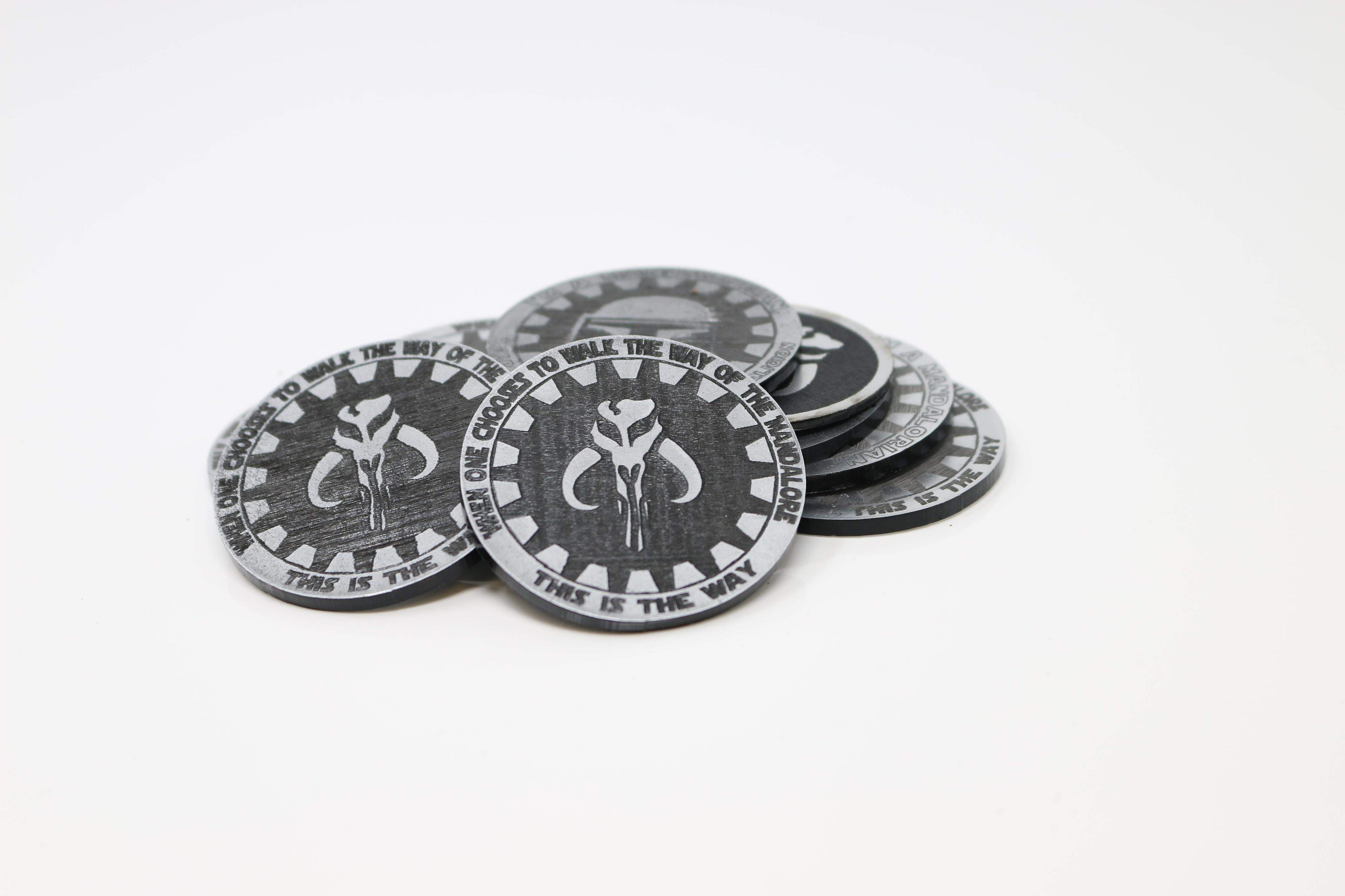 Mandalorian Challenge Coins