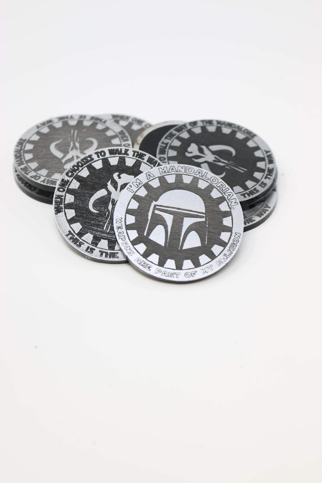 Mandalorian Challenge Coins