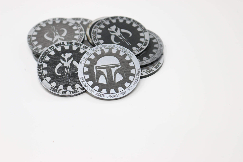 Mandalorian Challenge Coins