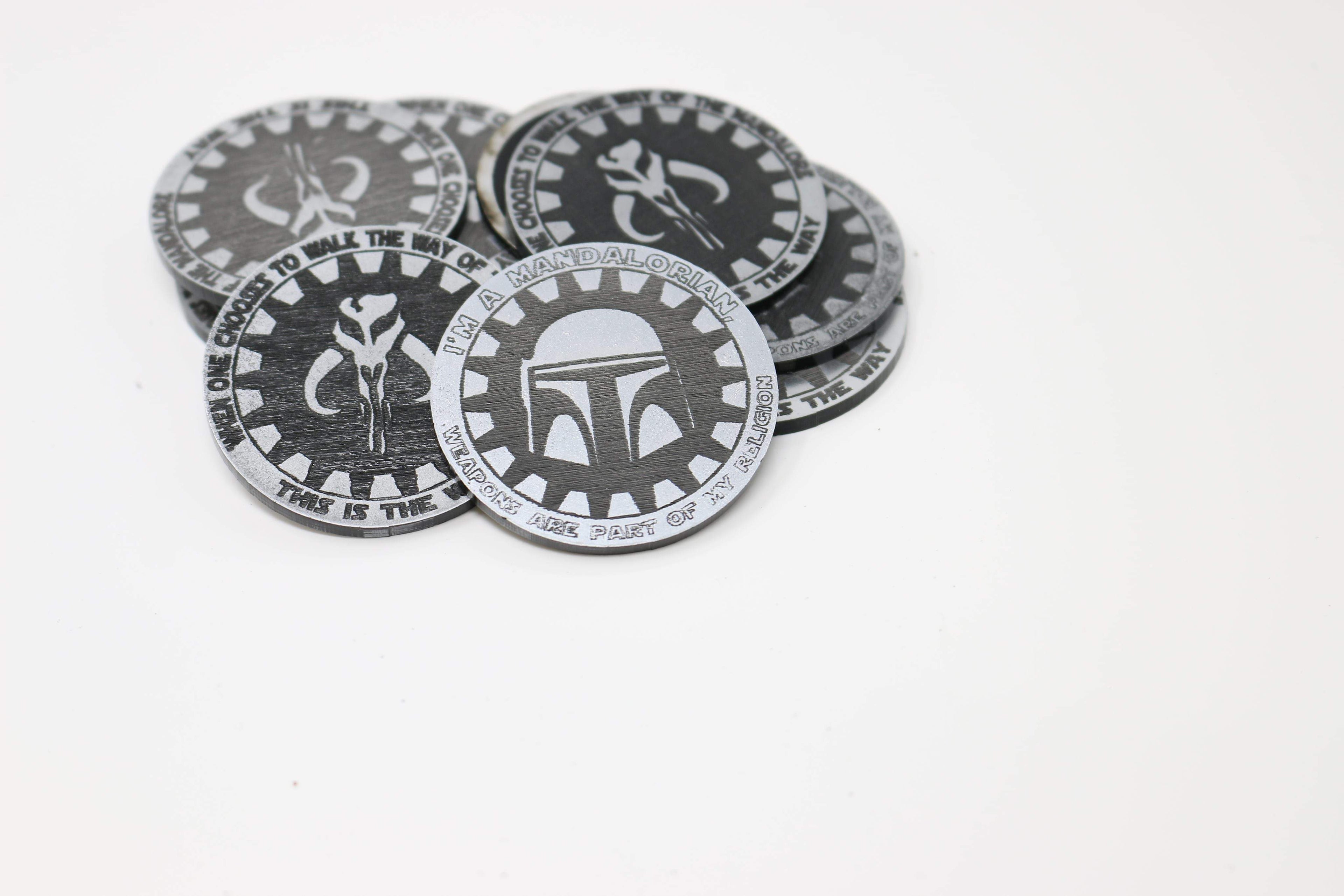 Mandalorian Challenge Coins