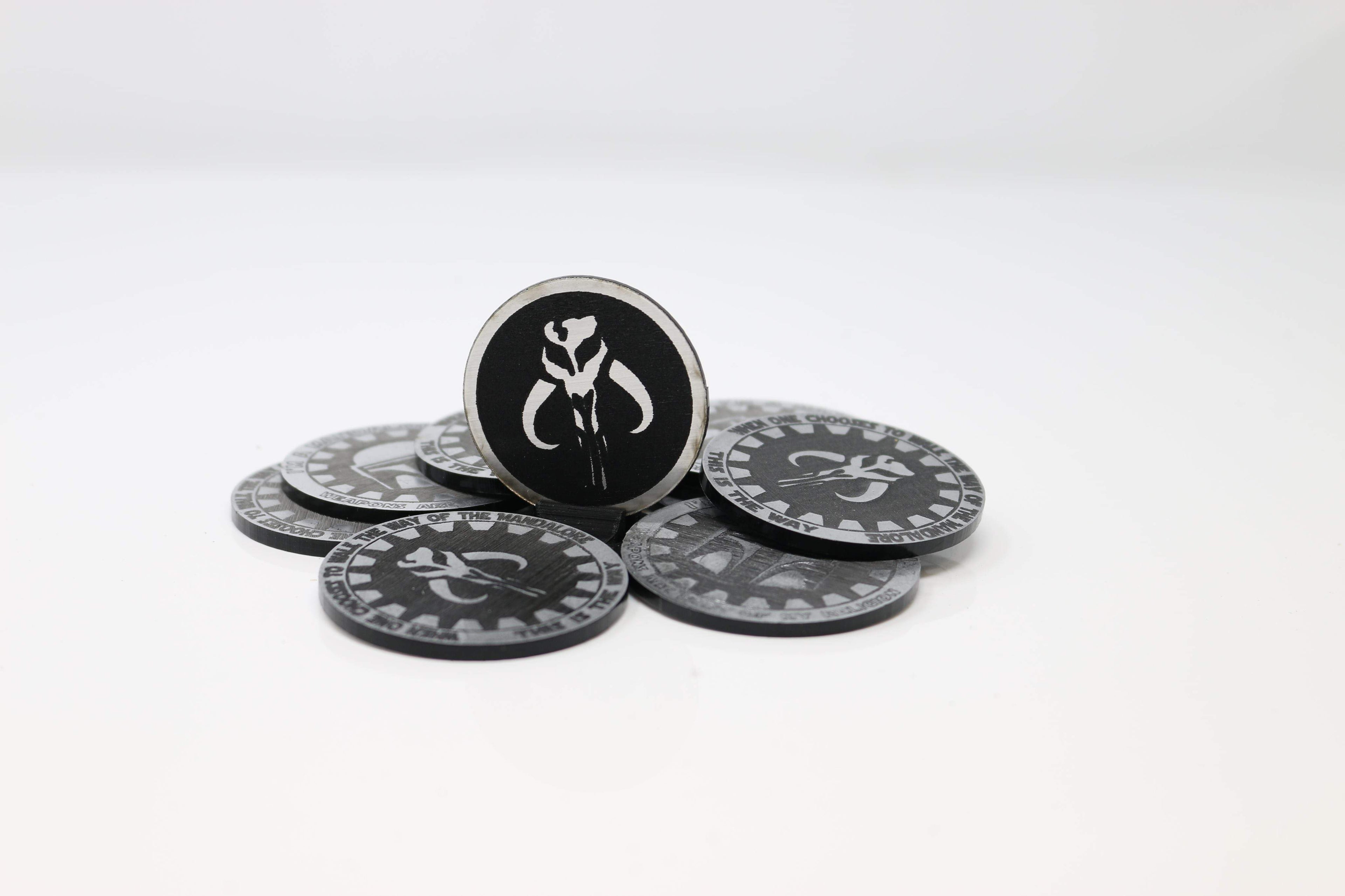 Mandalorian Challenge Coins