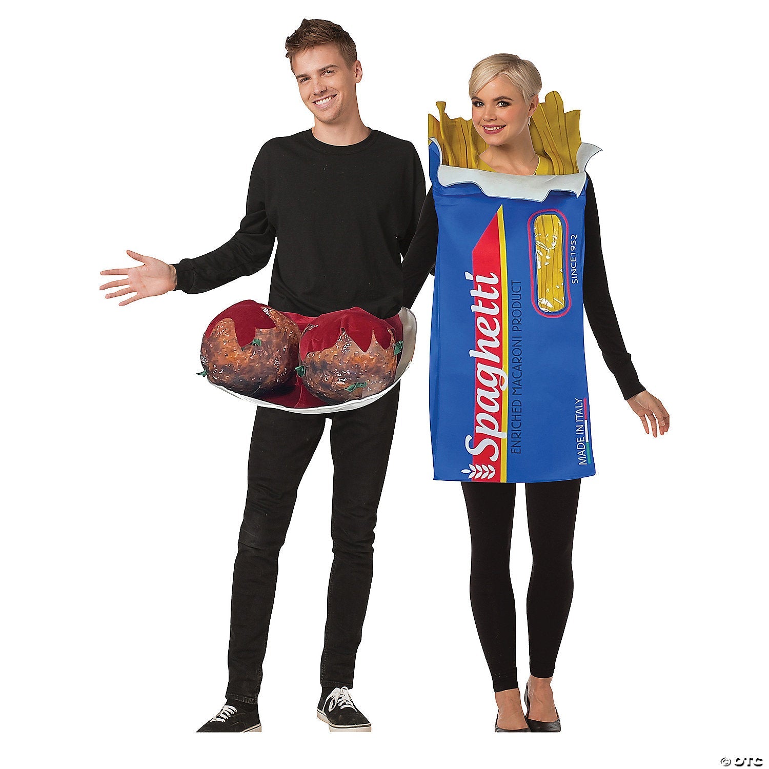 Adult Spaghetti & Meatballs Couples Costume