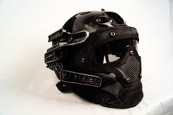 Tactical Helmet and Face Mask