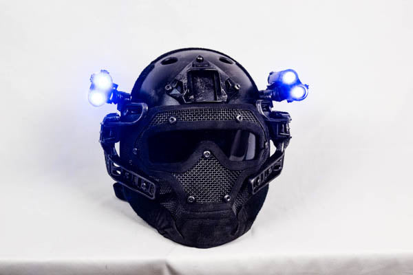 Tactical Helmet and Face Mask