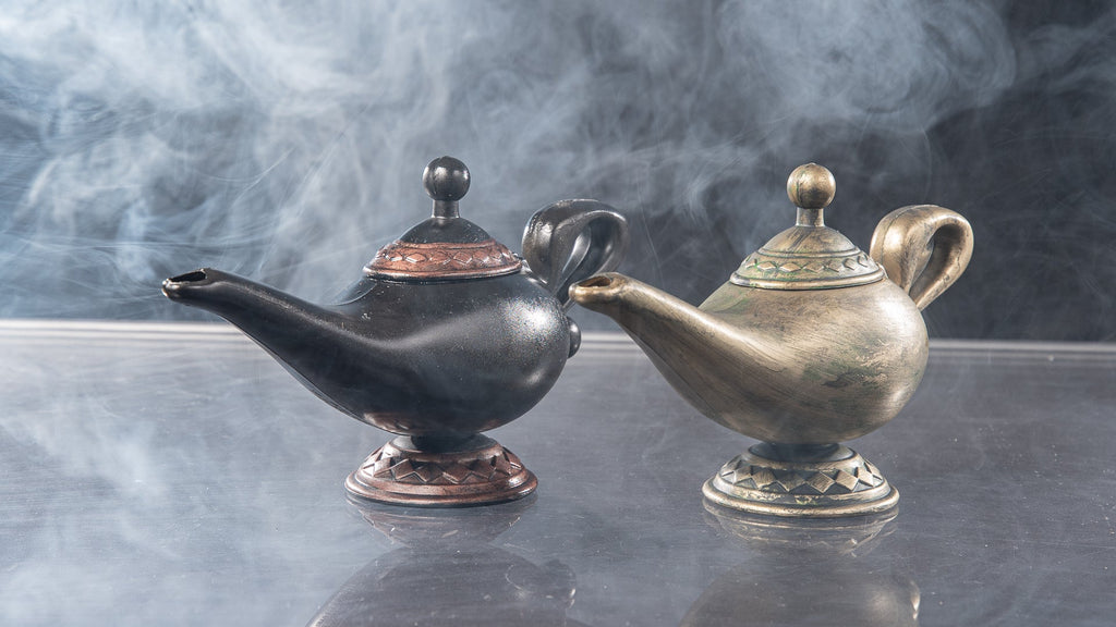 Aladdin Jafar Genie Lamp Costume Display Prop