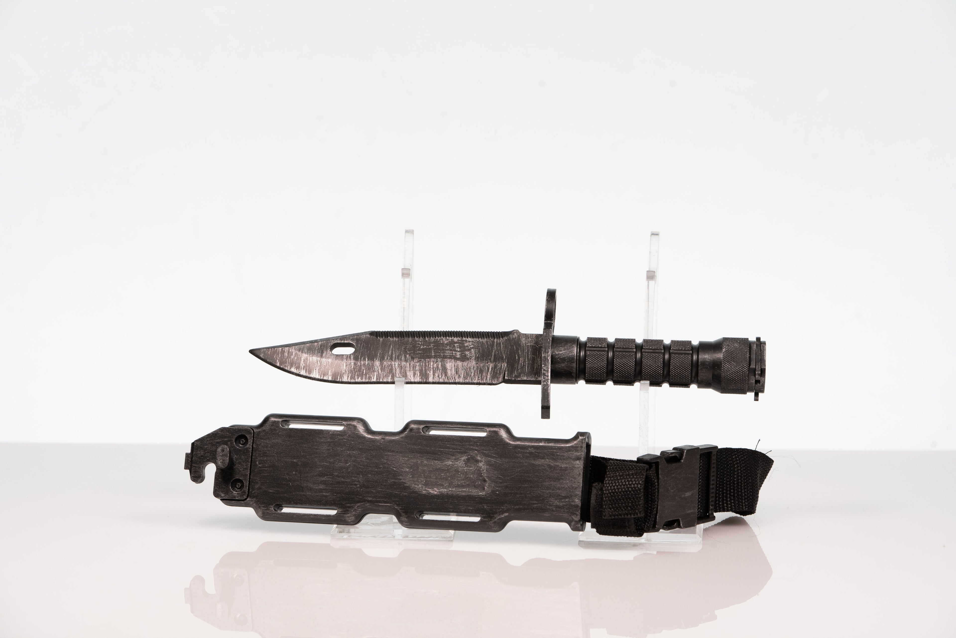 Costume Fake Rubber Knife w/ Sheath Costume Prop