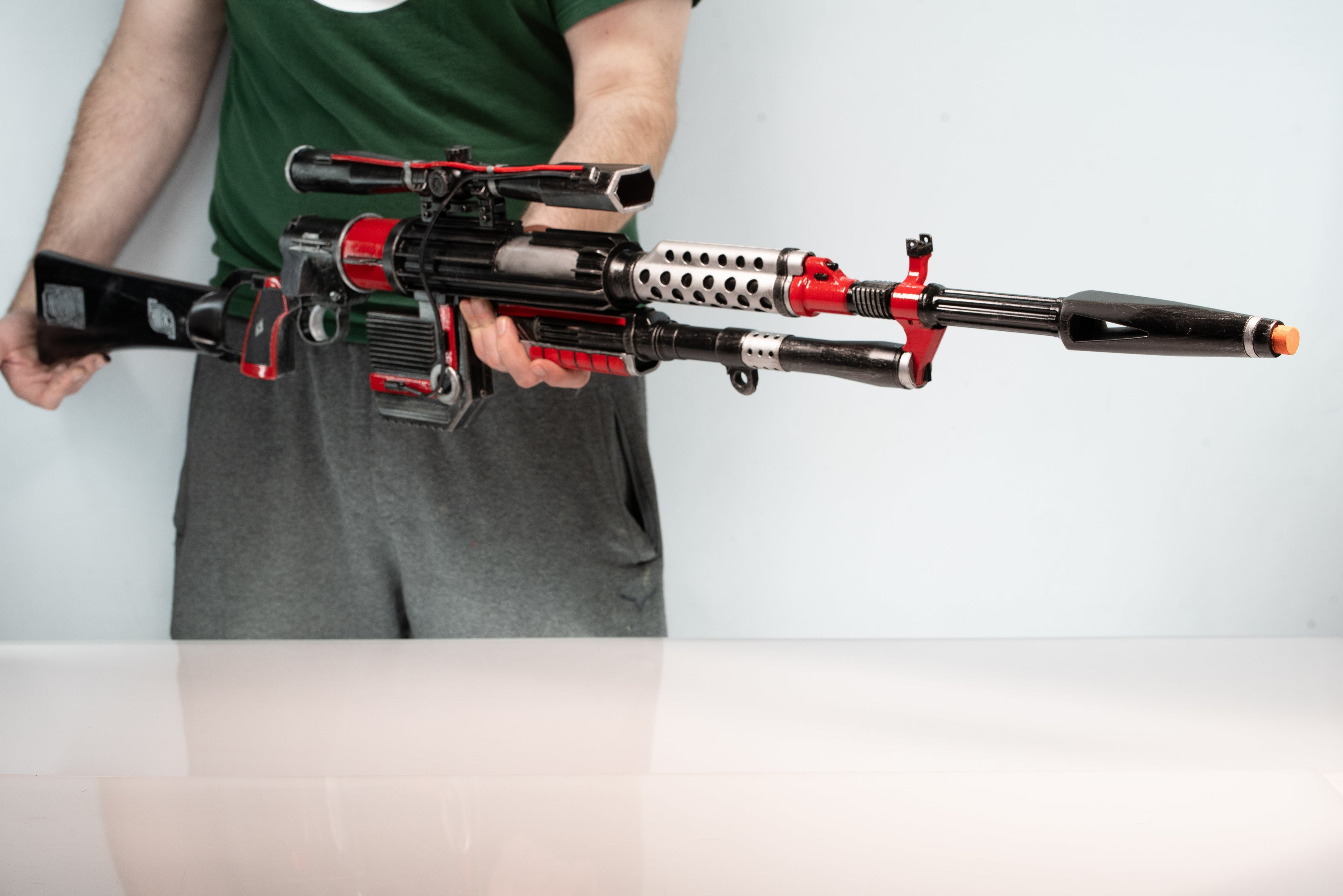 Boba Fett 1313 inspired EE-TR3 Concept Rifle Blaster Prop